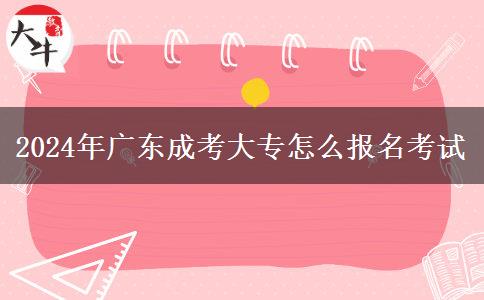 2024年廣東成考大專(zhuān)怎么報(bào)名考試