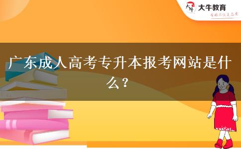 廣東成人高考專(zhuān)升本報(bào)考網(wǎng)站是什么？