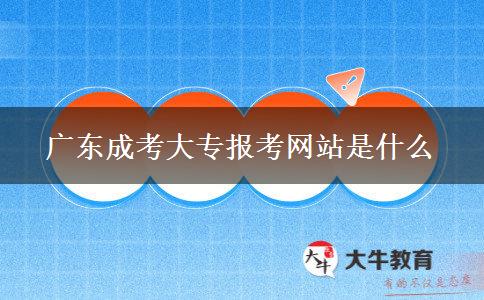 廣東成考大專(zhuān)報(bào)考網(wǎng)站是什么