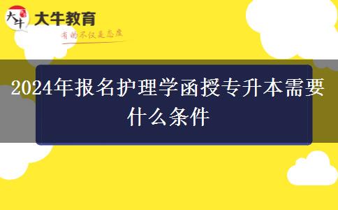 2024年報(bào)名護(hù)理學(xué)函授專升本需要什么條。</div>
                    <div   class=
