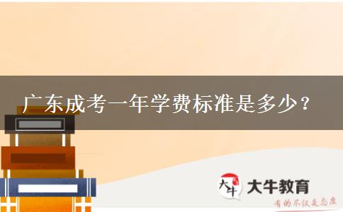 廣東成考一年學(xué)費標(biāo)準(zhǔn)是多少？