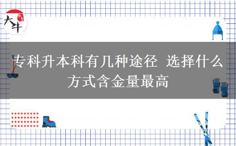 ?？粕究朴袔追N途徑 選擇什么方式含金量最高